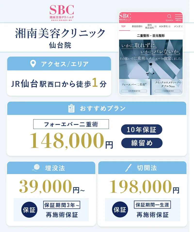 湘南美容クリニック 仙台院