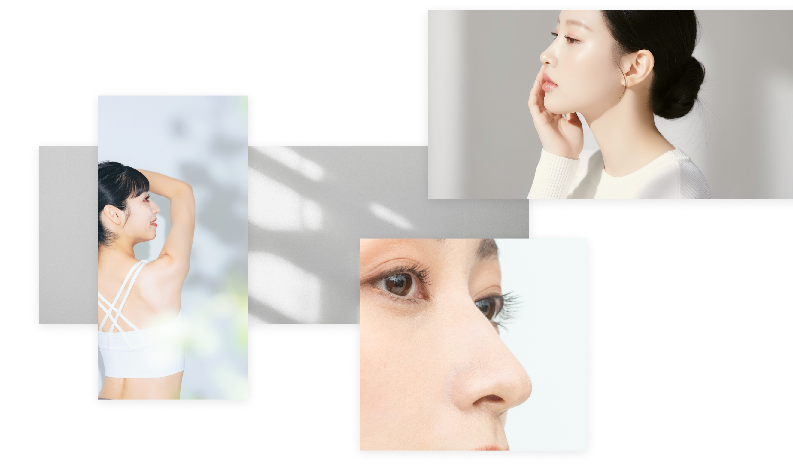 テラクリニックの院内・スタッフ・ロゴをあわせたイメージ