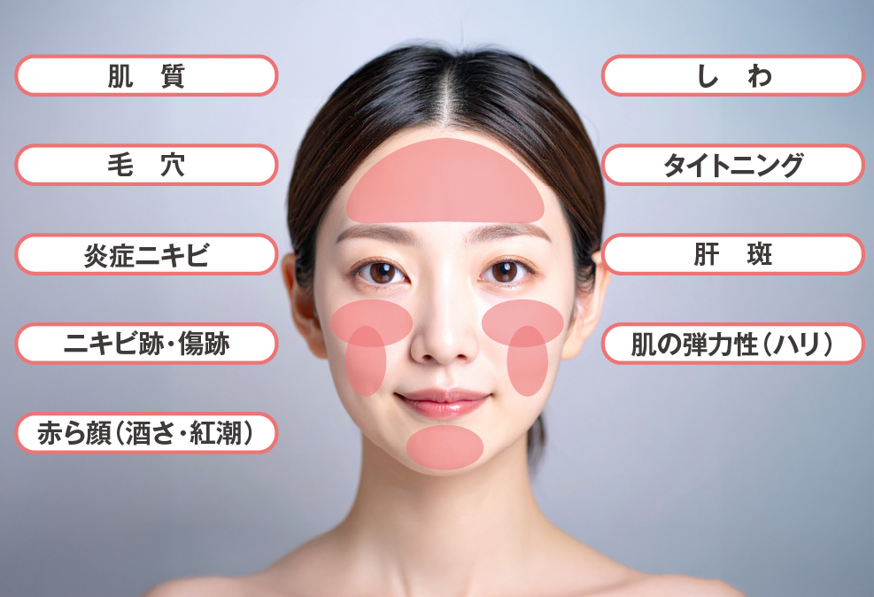 施術可能な範囲